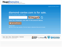 Tablet Screenshot of diamond-center.com